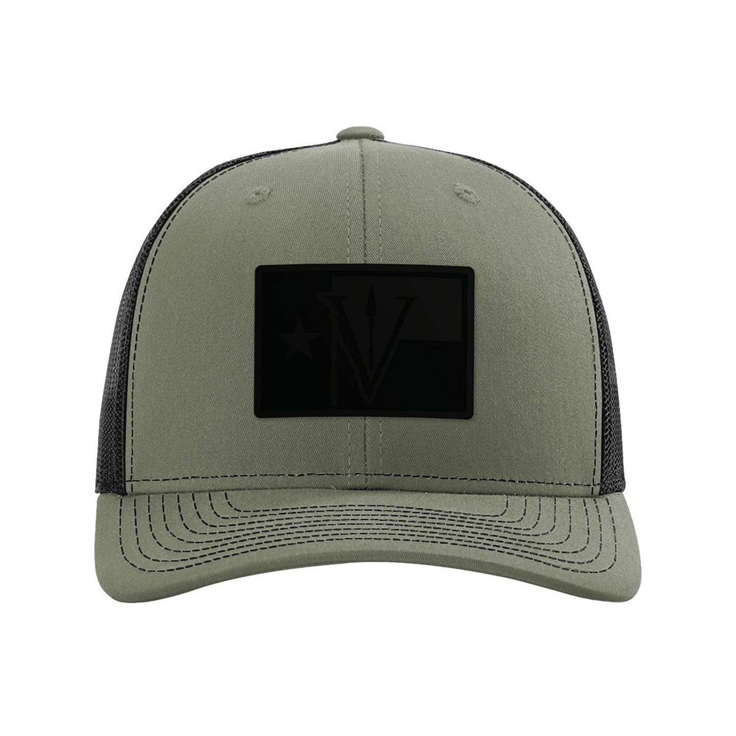 OSG Texas Flag Leather Patch Snapback