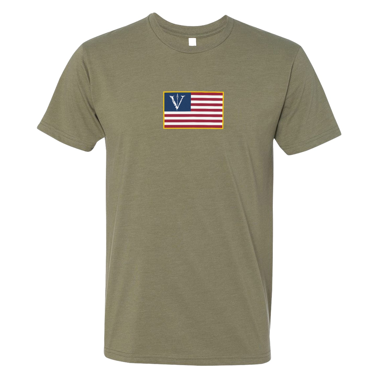 V Spear US Chest Flag Tee