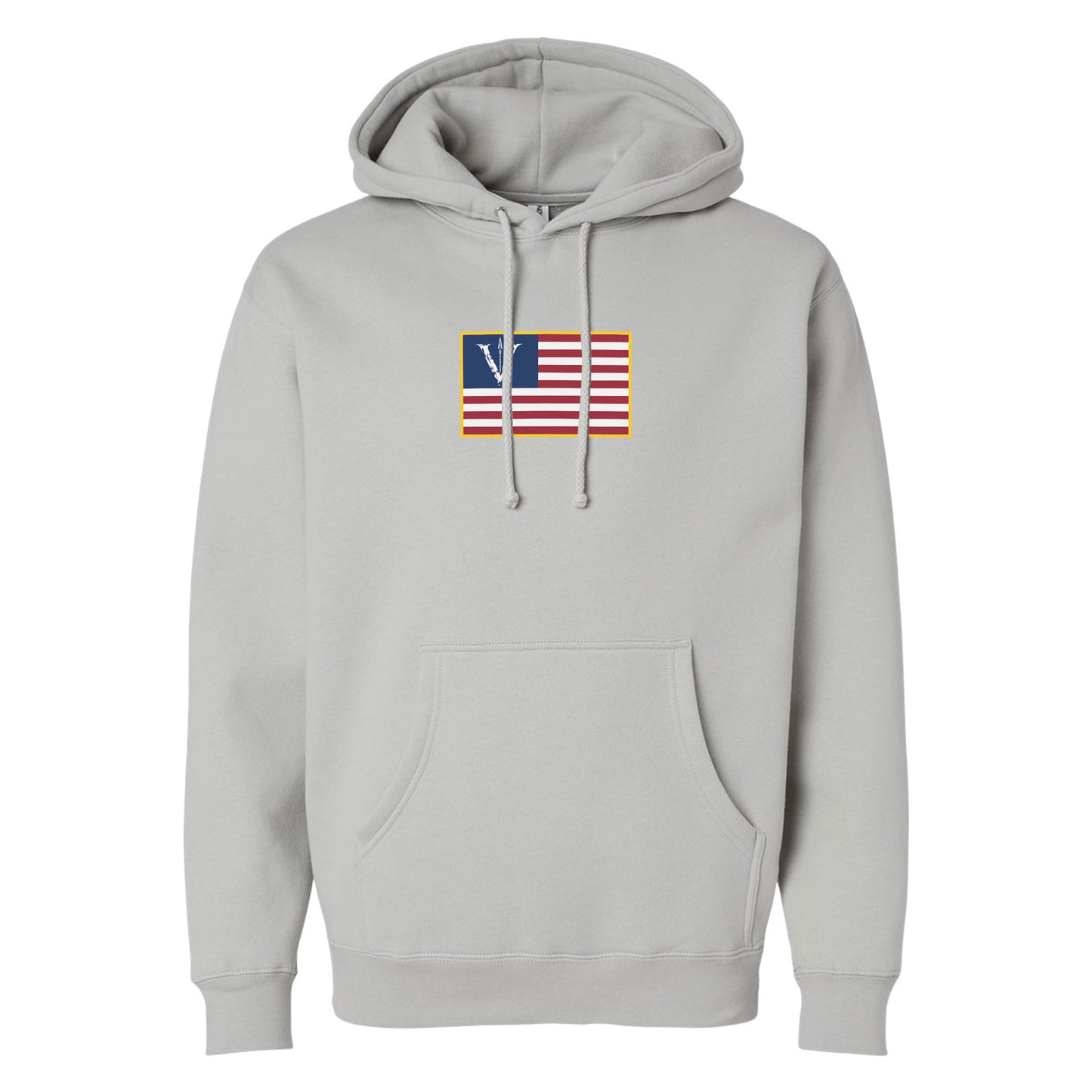 V Spear US Chest Flag Hoodie
