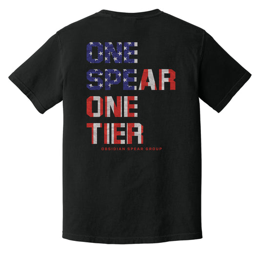 One Spear America Heavyweight Tee