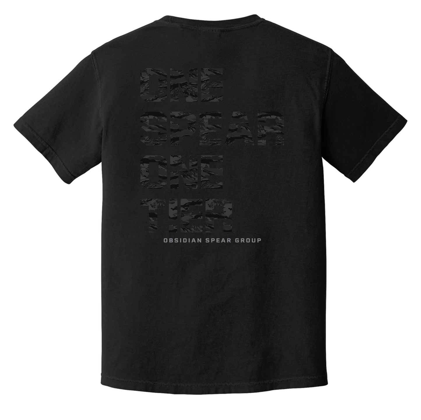 One Spear Midnight Tiger Heavyweight Tee