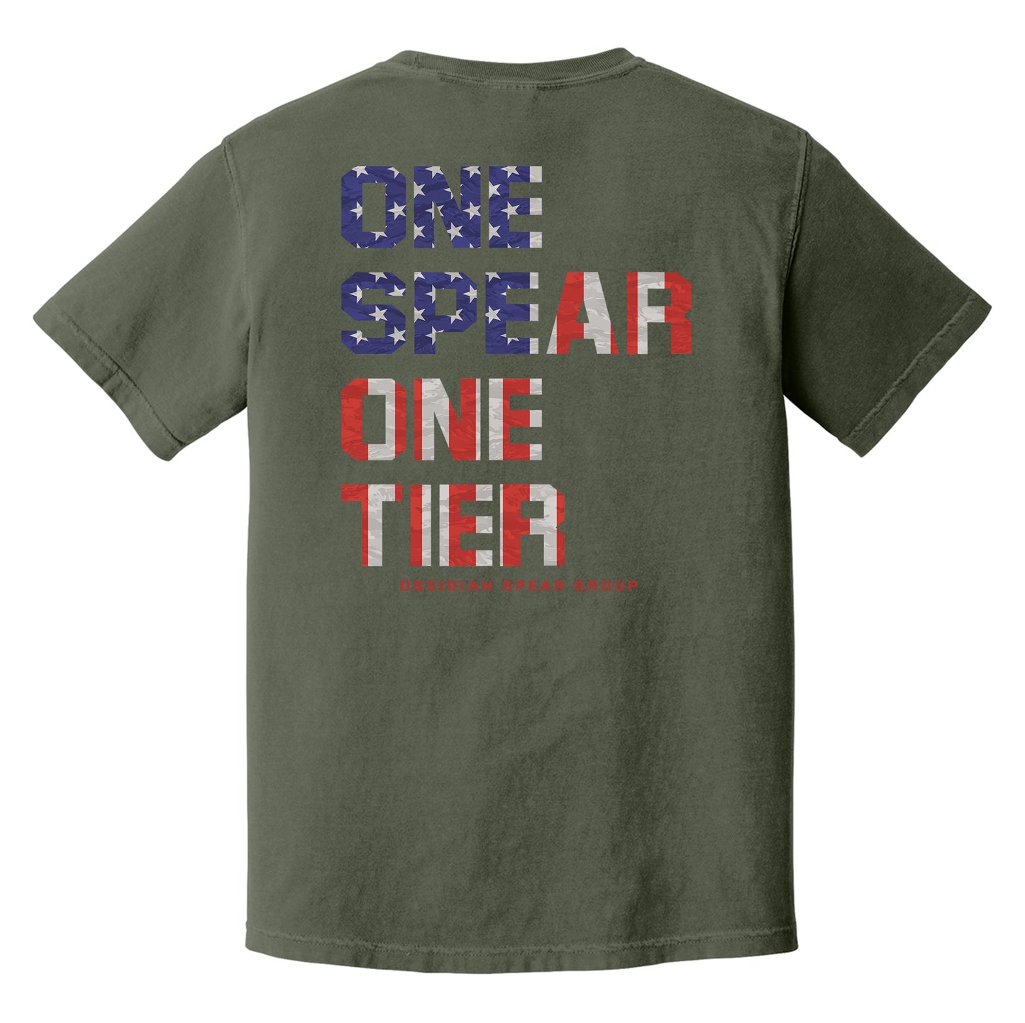 One Spear America Heavyweight Tee
