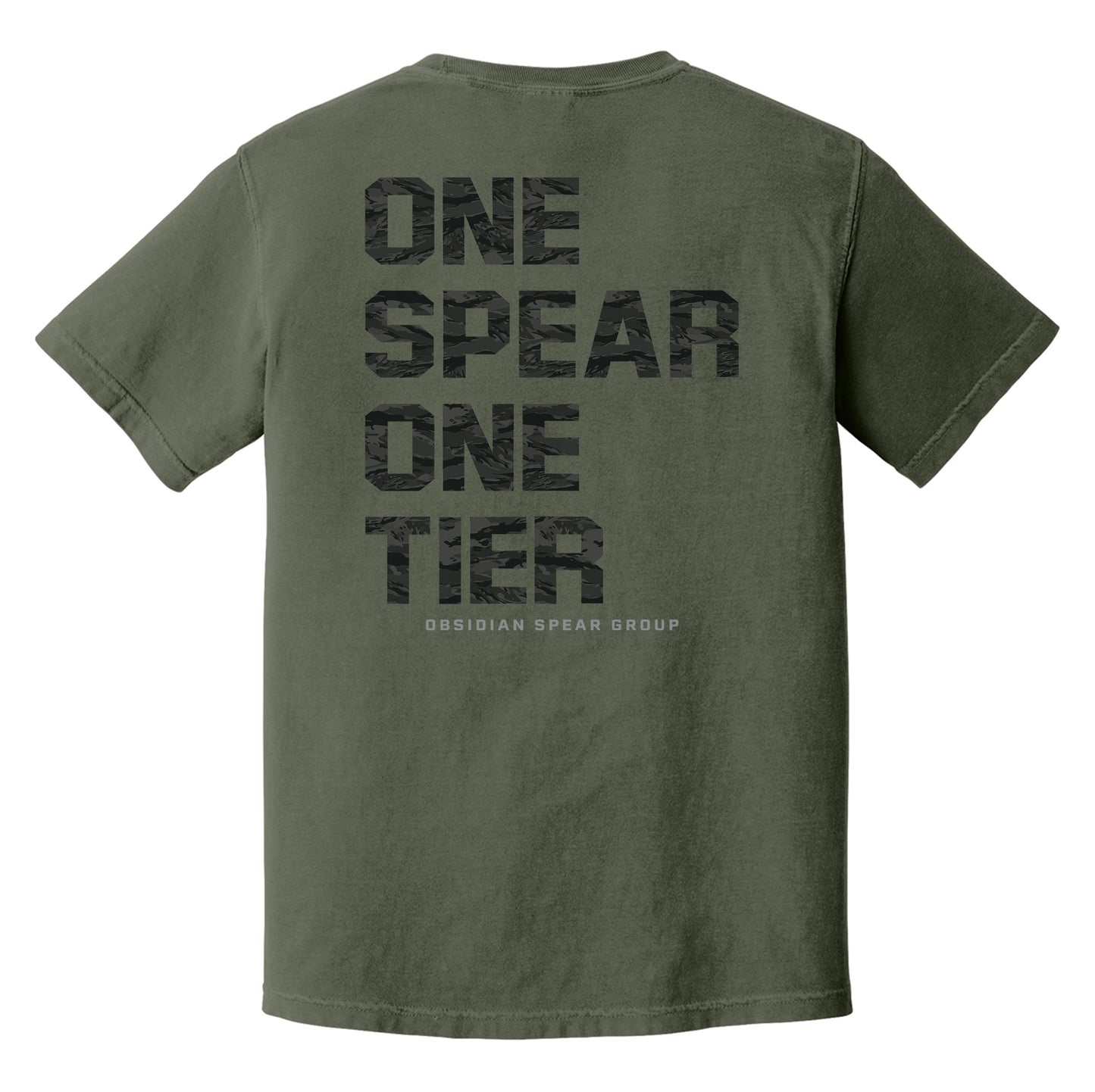 One Spear Midnight Tiger Heavyweight Tee