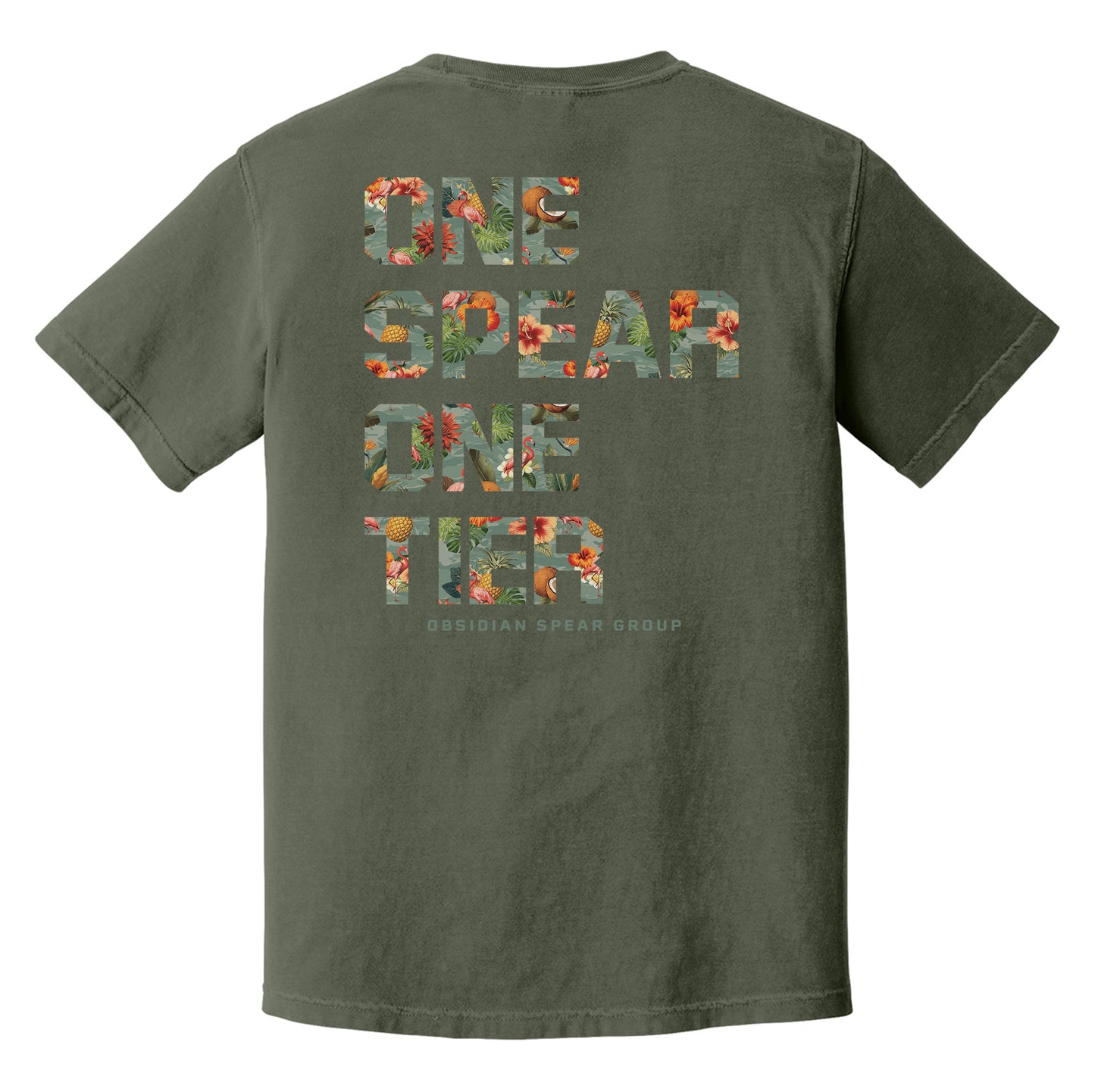One Spear Surf Hawaiian Heavyweight Tee