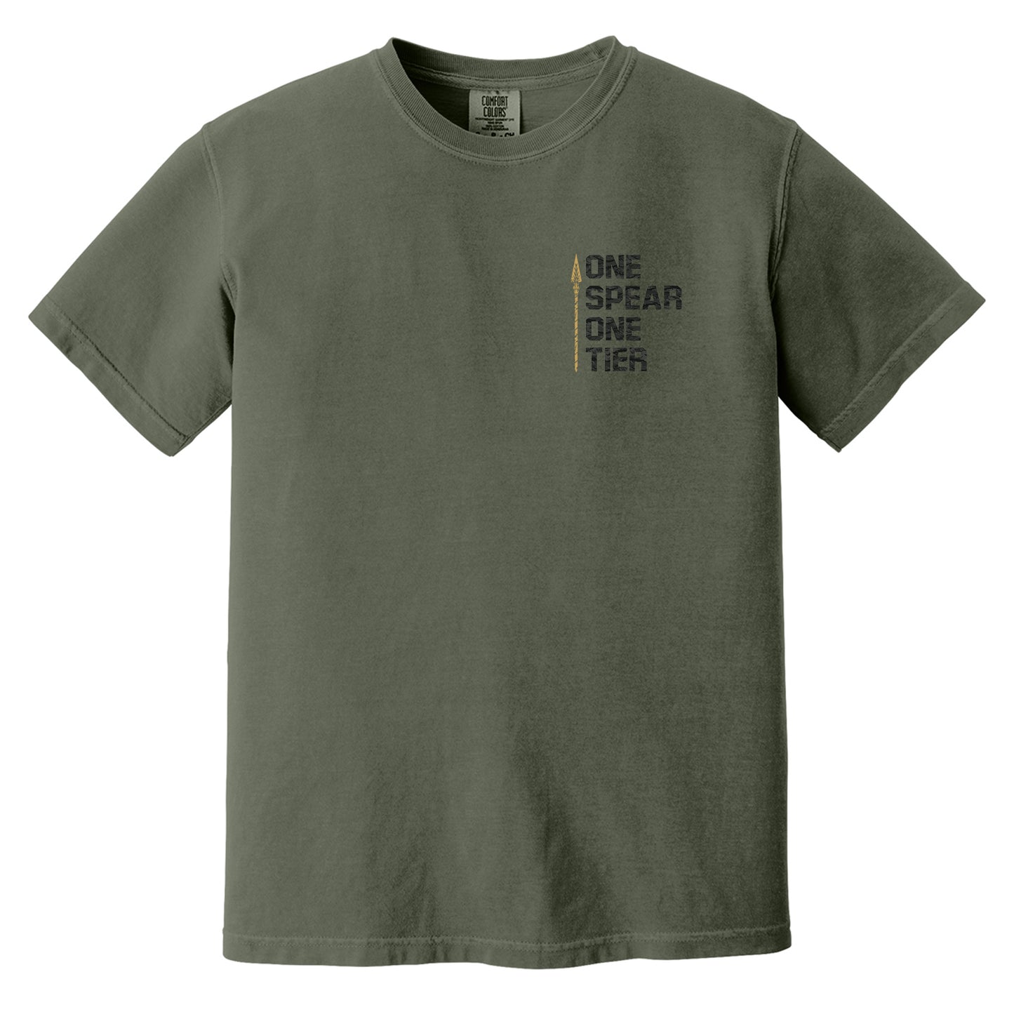 One Spear Midnight Tiger Heavyweight Tee
