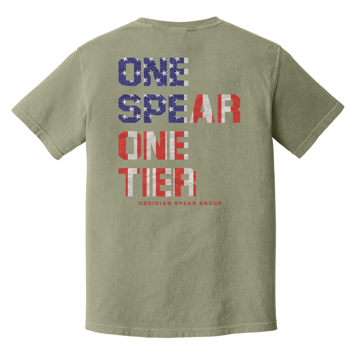 One Spear America Heavyweight Tee