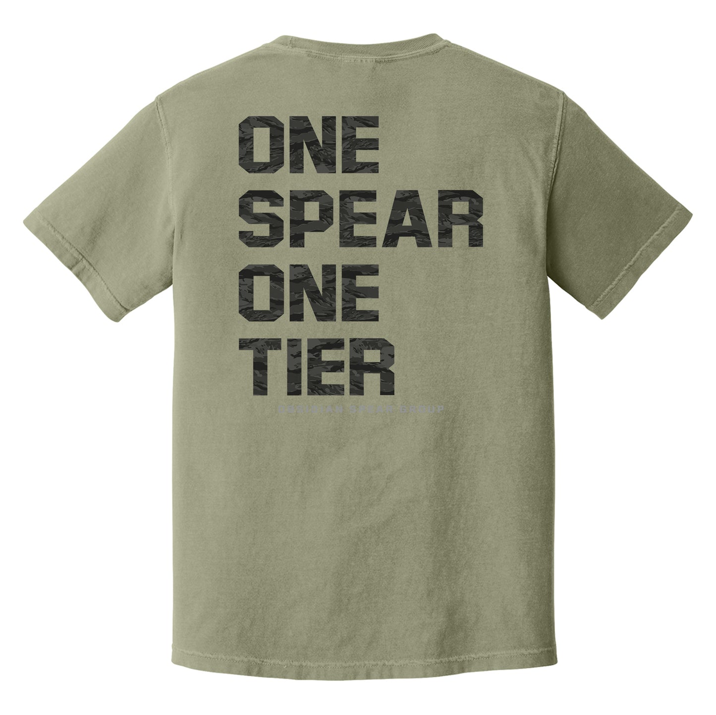 One Spear Midnight Tiger Heavyweight Tee