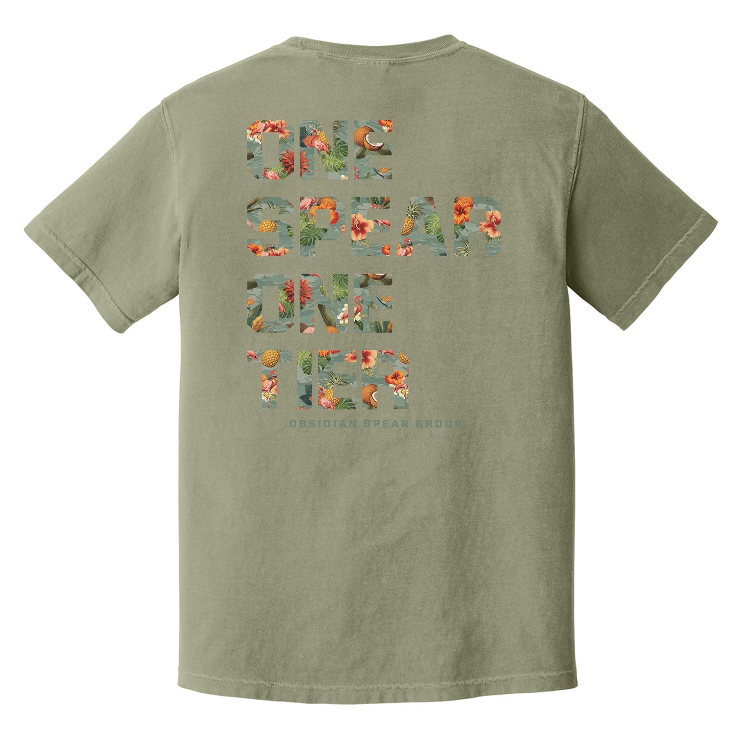 One Spear Surf Hawaiian Heavyweight Tee
