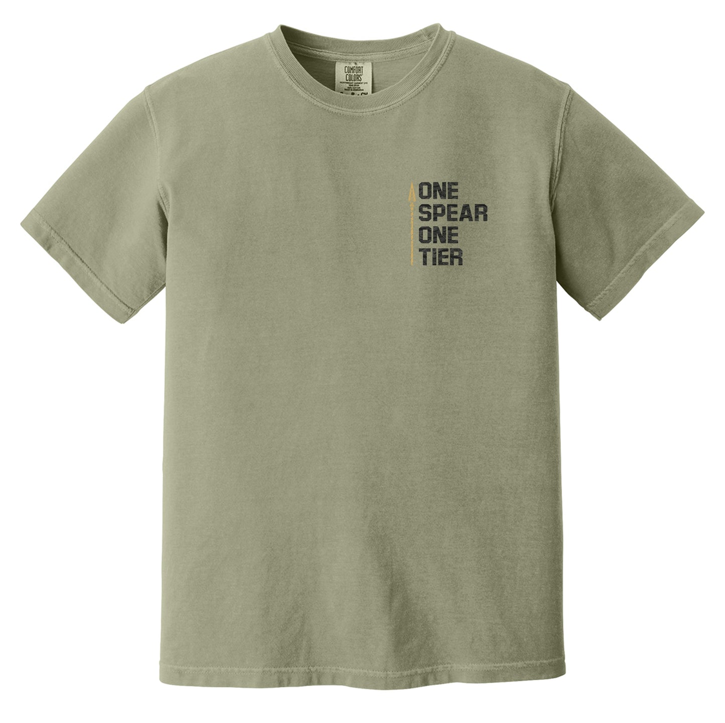 One Spear Midnight Tiger Heavyweight Tee