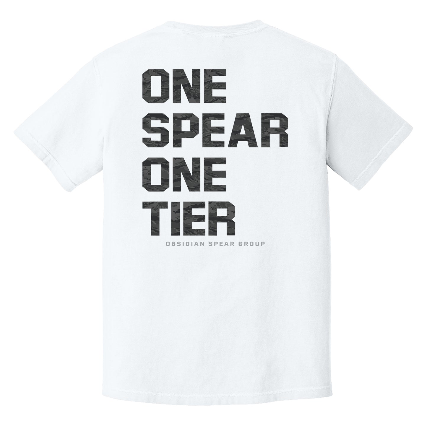 One Spear Midnight Tiger Heavyweight Tee