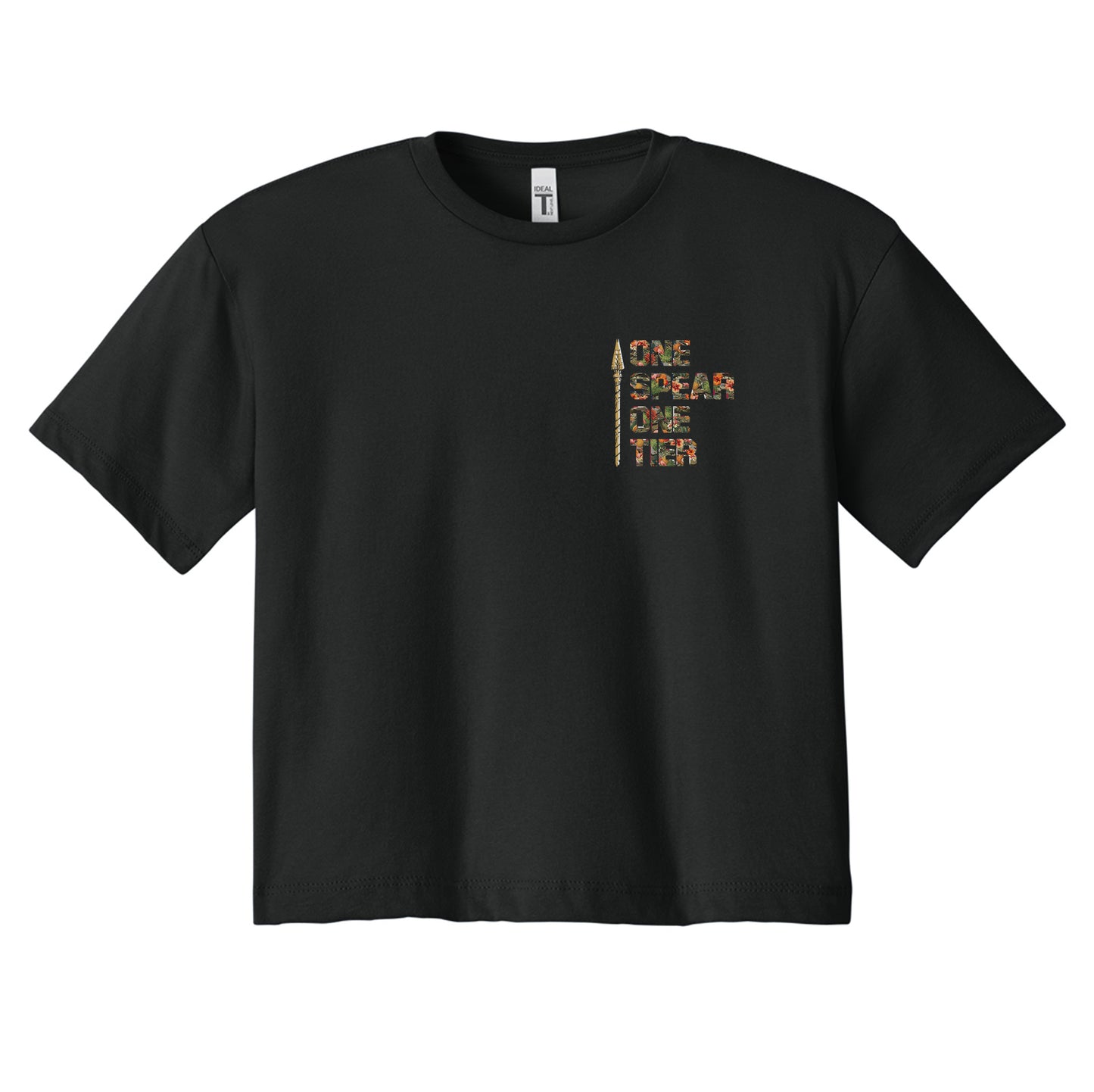 One Spear Jungle Hawaiian Crop Top