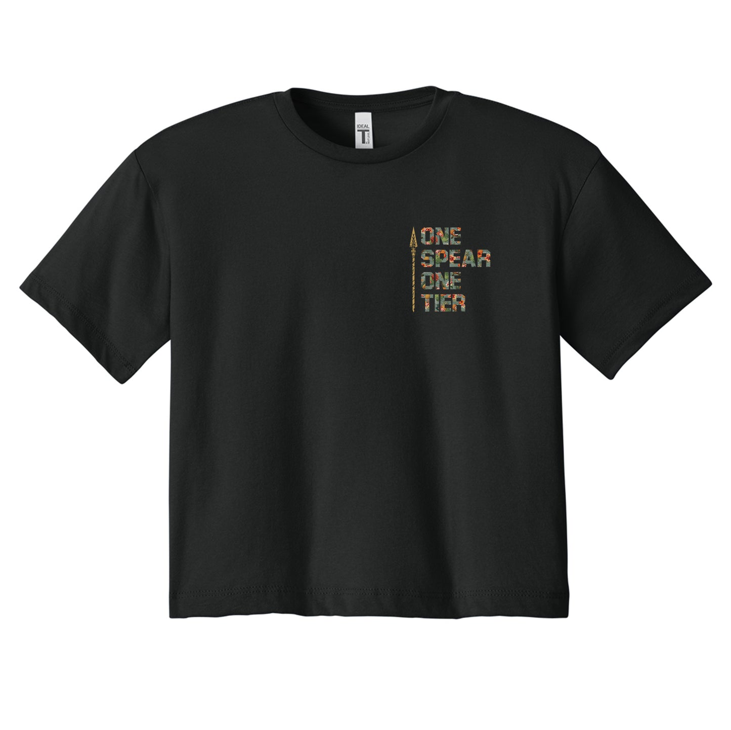 One Spear Surf Hawaiian Crop Top