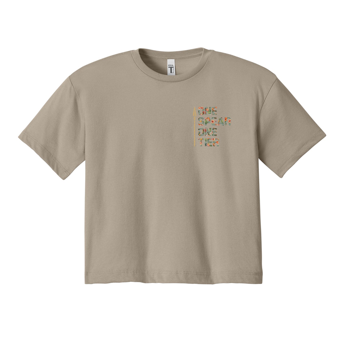 One Spear Surf Hawaiian Crop Top
