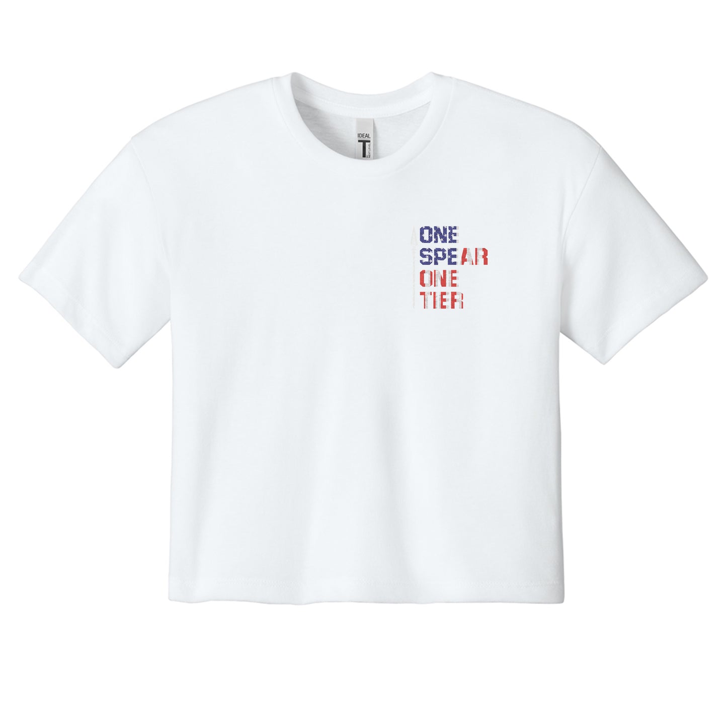 One Spear America Crop Top
