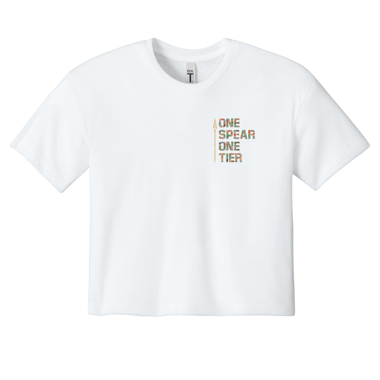 One Spear Surf Hawaiian Crop Top