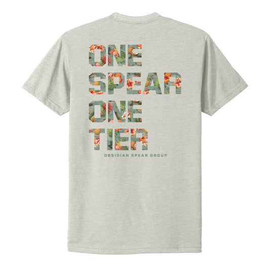 One Spear Surf Hawaiian Tee