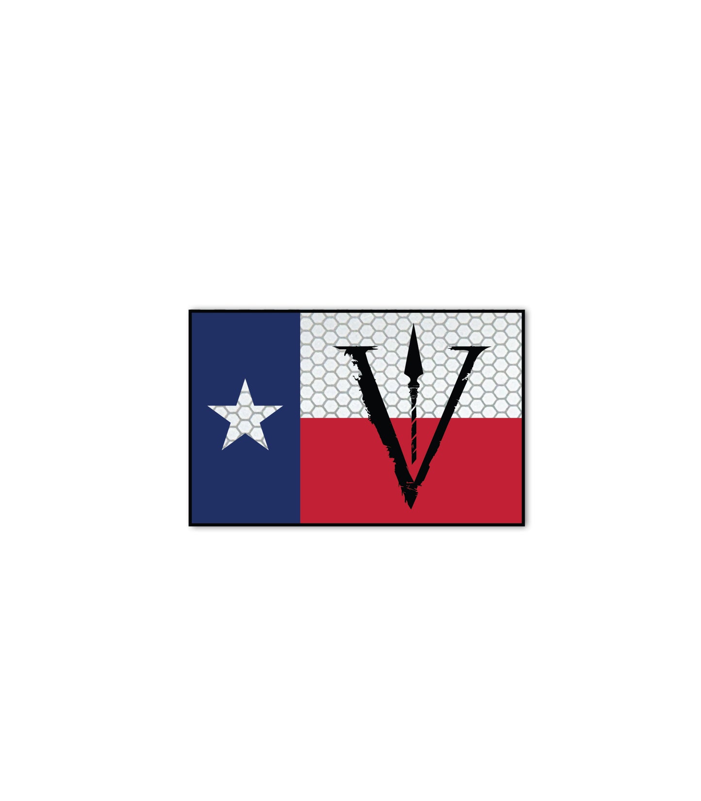 OSG V Texas Patch - Honeycomb Reflective