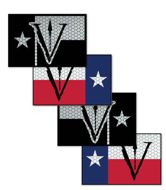 OSG V Texas Patch - Honeycomb Reflective
