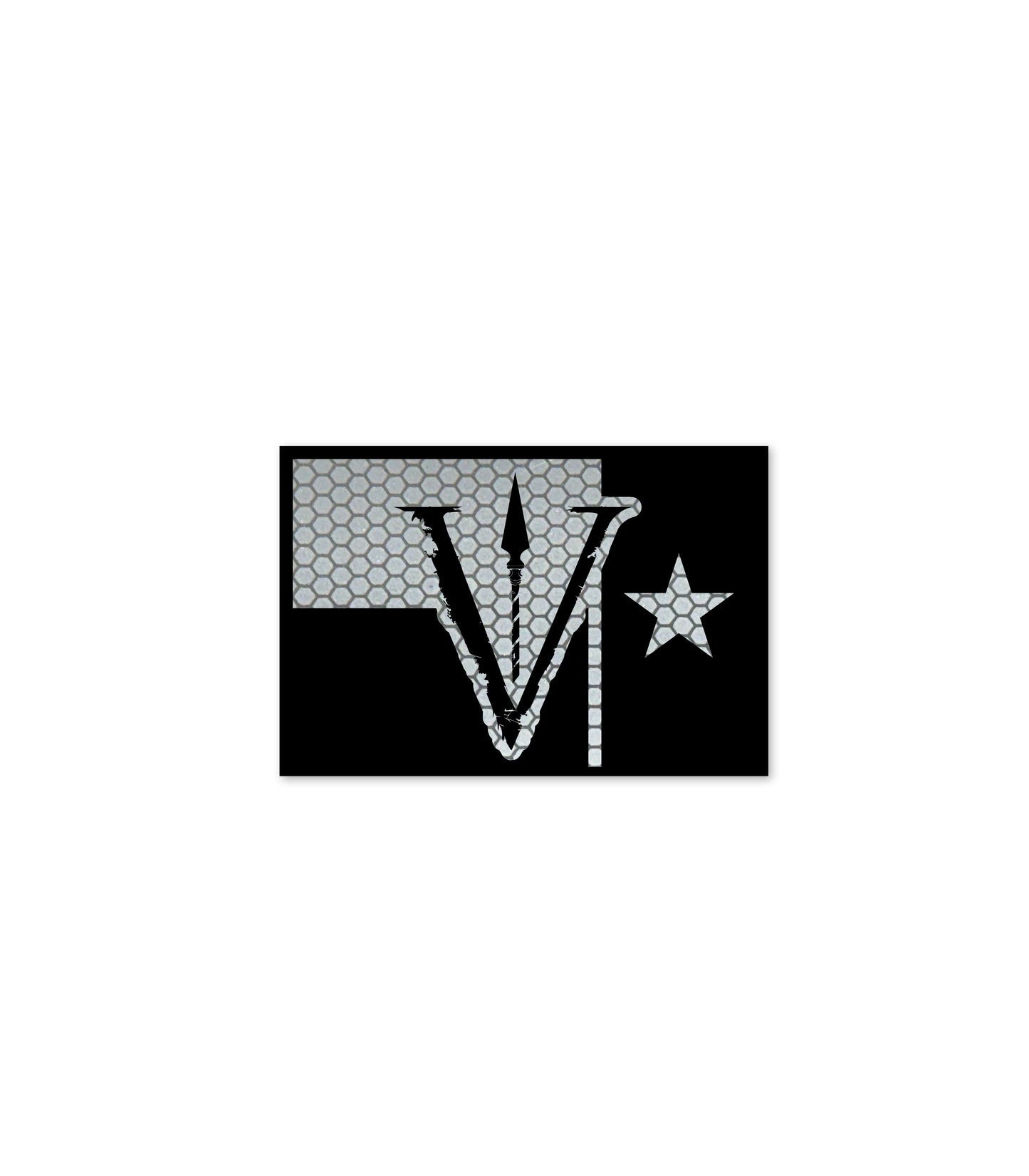 OSG V Texas Patch - Honeycomb Reflective
