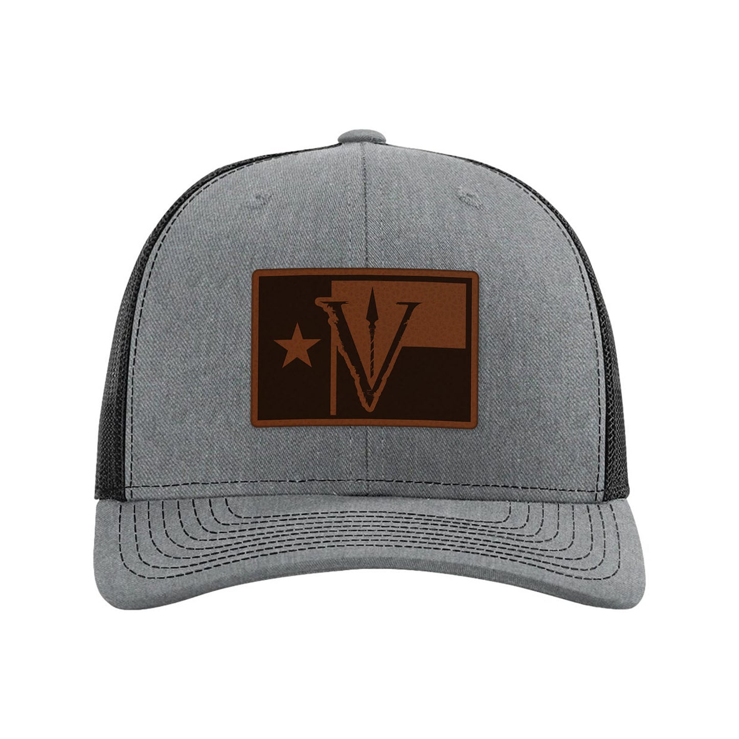 OSG Texas Flag Leather Patch Snapback