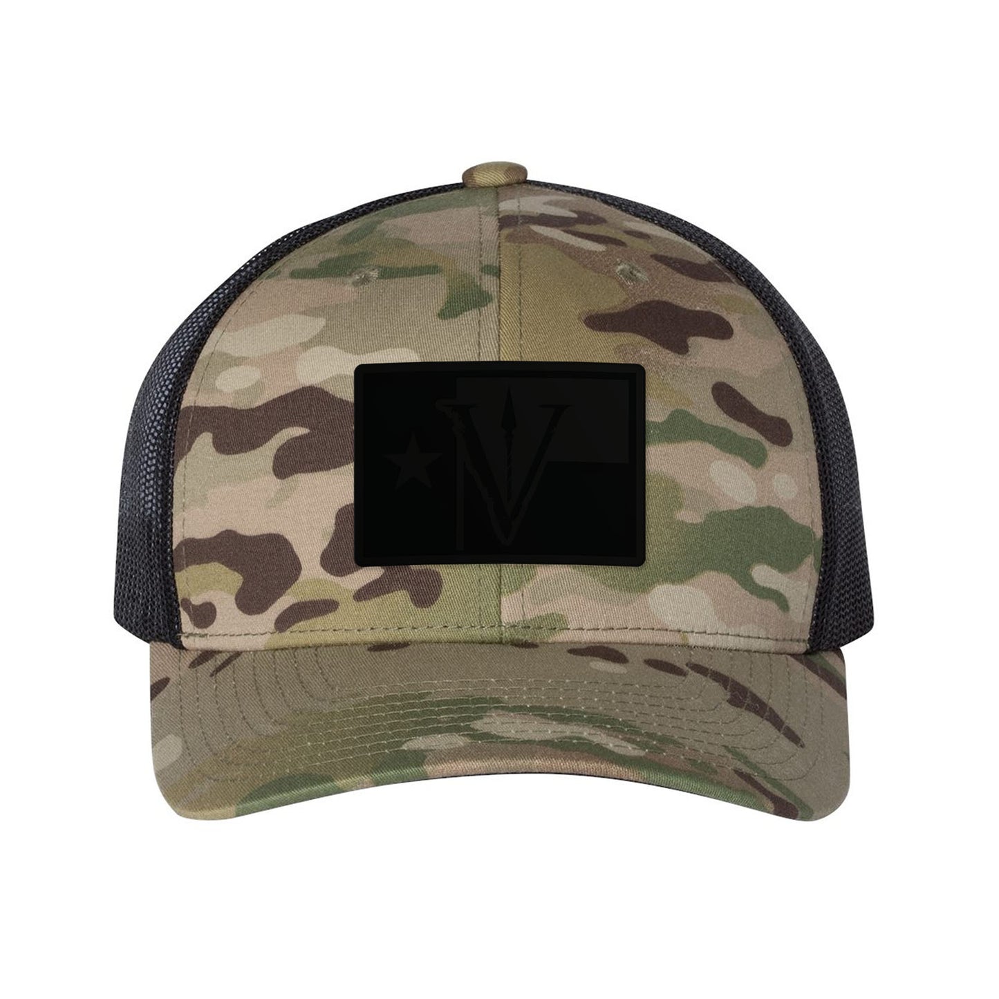 OSG Texas Flag Leather Patch Snapback