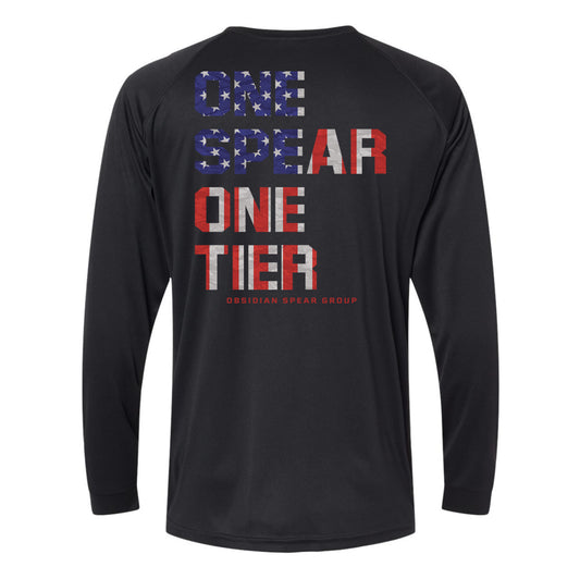 One Spear America Performance Long Sleeve