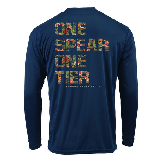 One Spear Jungle Hawaiian Performance Long Sleeve