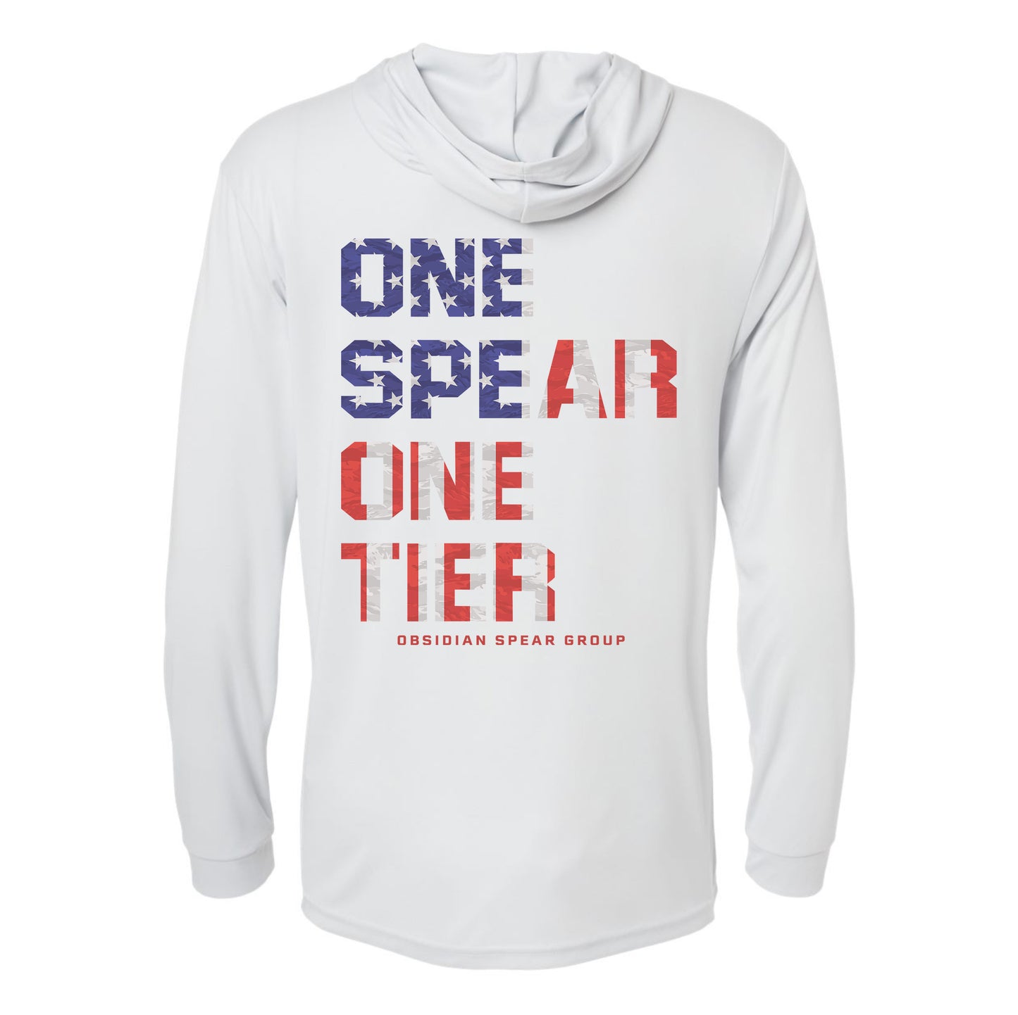 One Spear America Performance Hooded Long Sleeve
