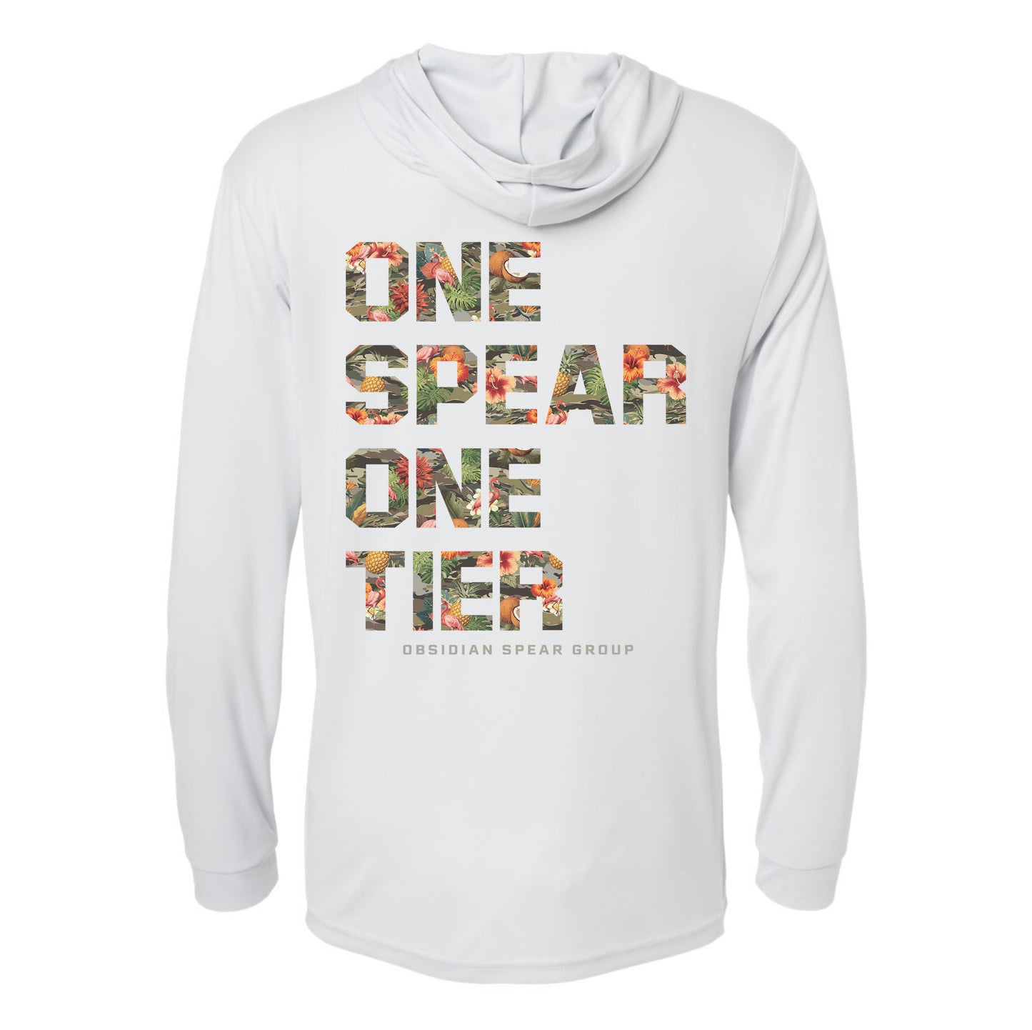 One Spear Jungle Hawaiian Performance Hooded Long Sleeve