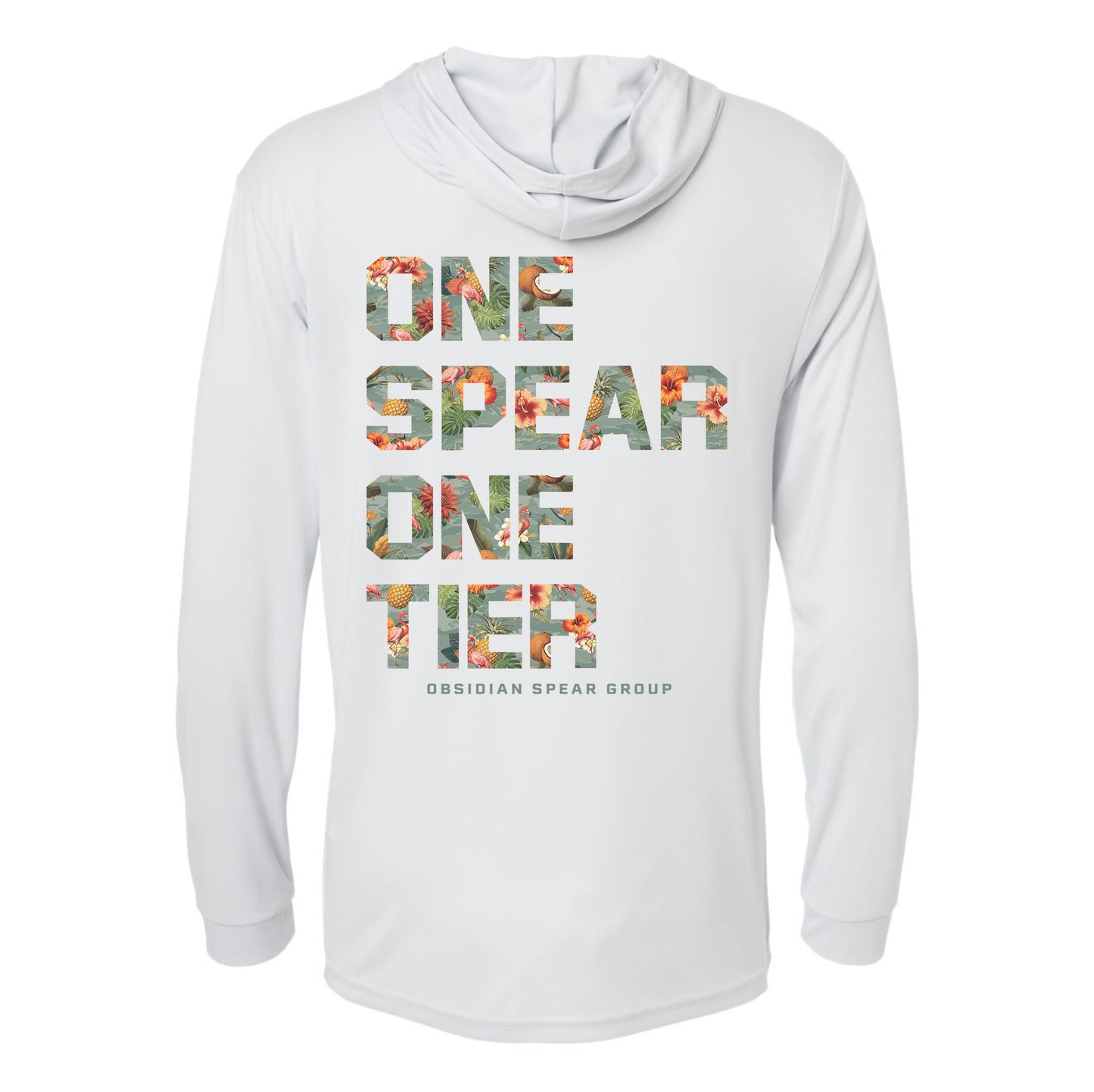One Spear Surf Hawaiian Performance Hooded Long Sleeve