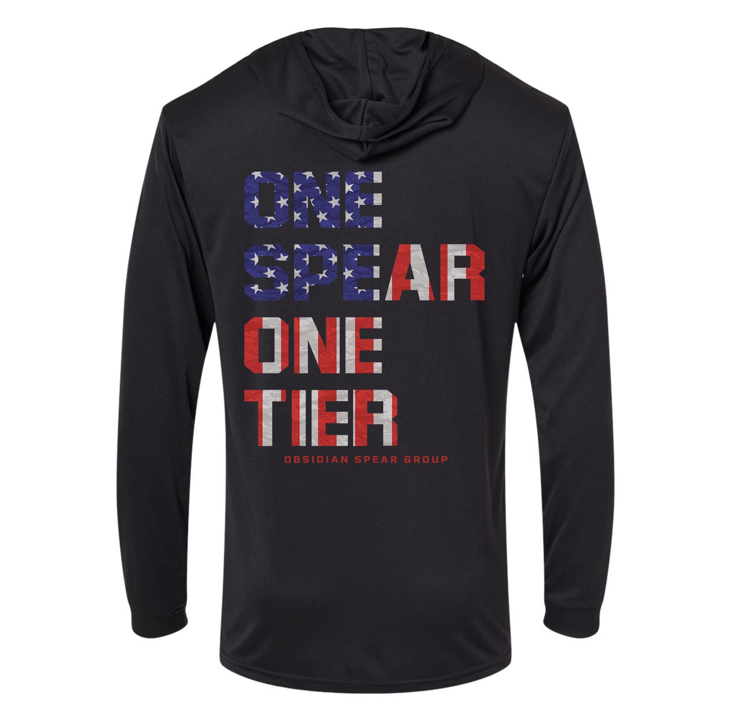 One Spear America Performance Hooded Long Sleeve
