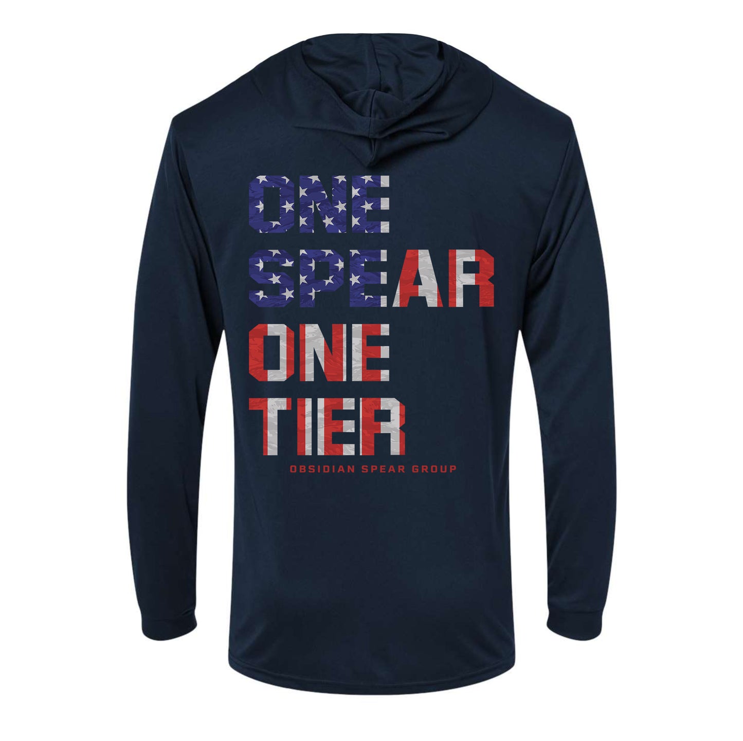 One Spear America Performance Hooded Long Sleeve