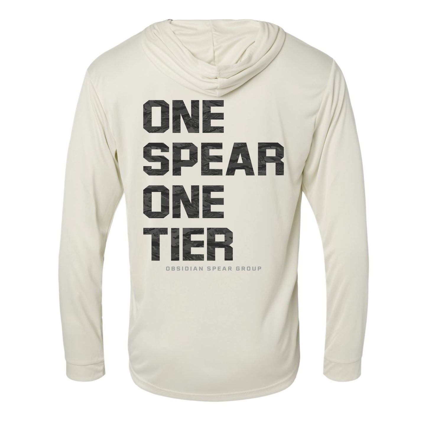 One Spear Midnight Tiger Performance Hooded Long Sleeve
