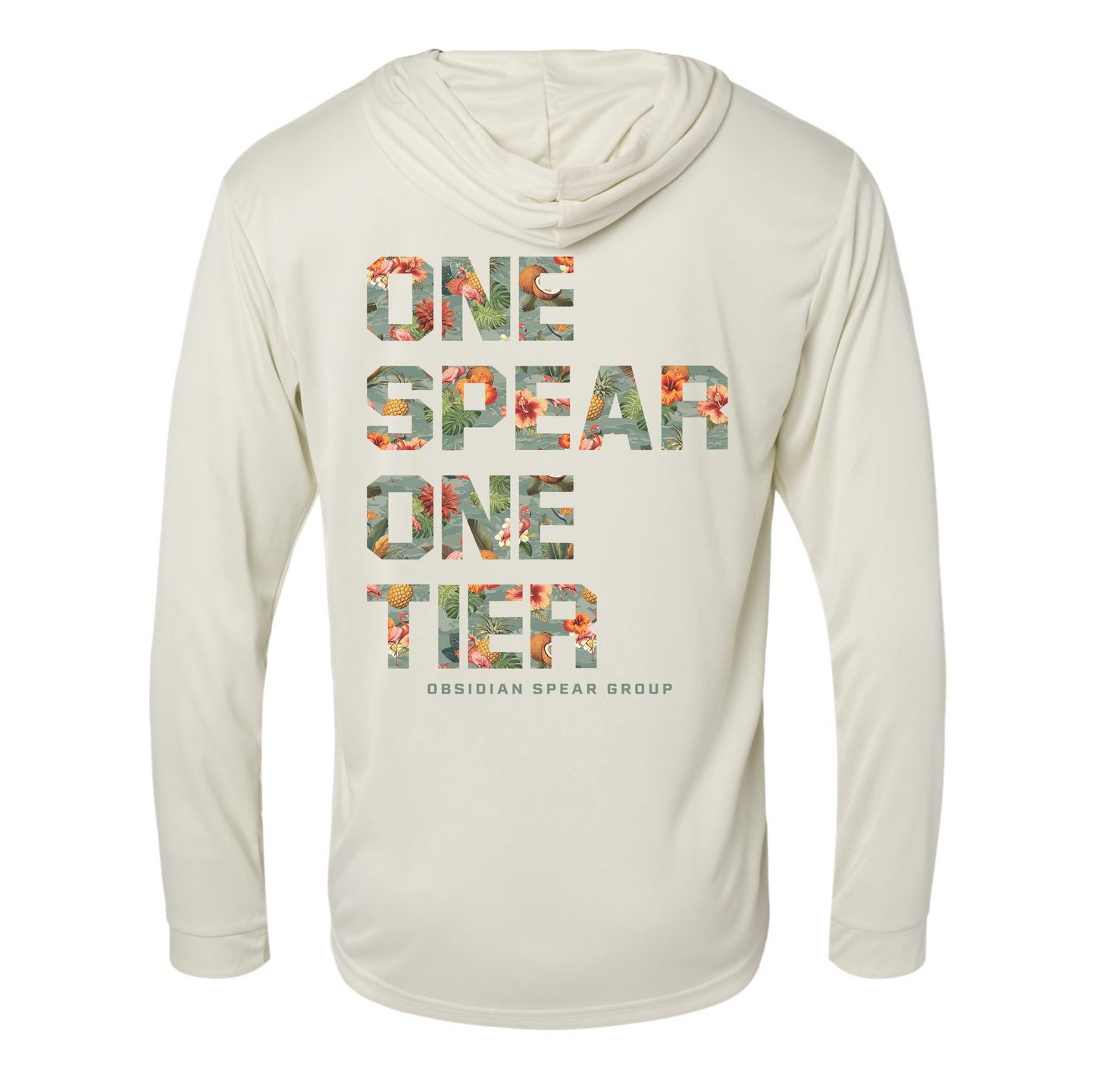 One Spear Surf Hawaiian Performance Hooded Long Sleeve