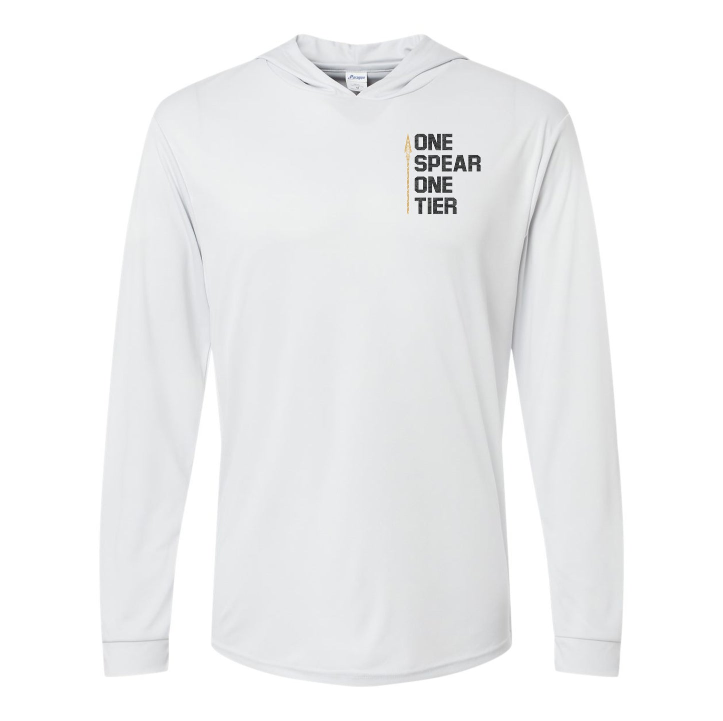 One Spear Midnight Tiger Performance Hooded Long Sleeve