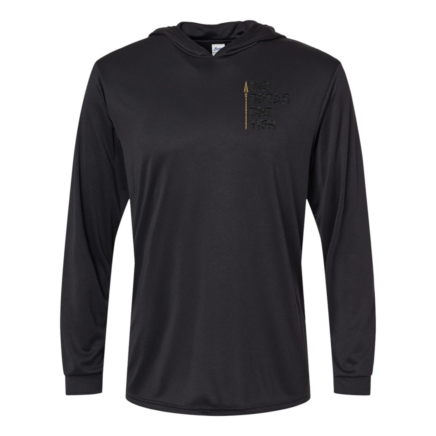 One Spear Midnight Tiger Performance Hooded Long Sleeve