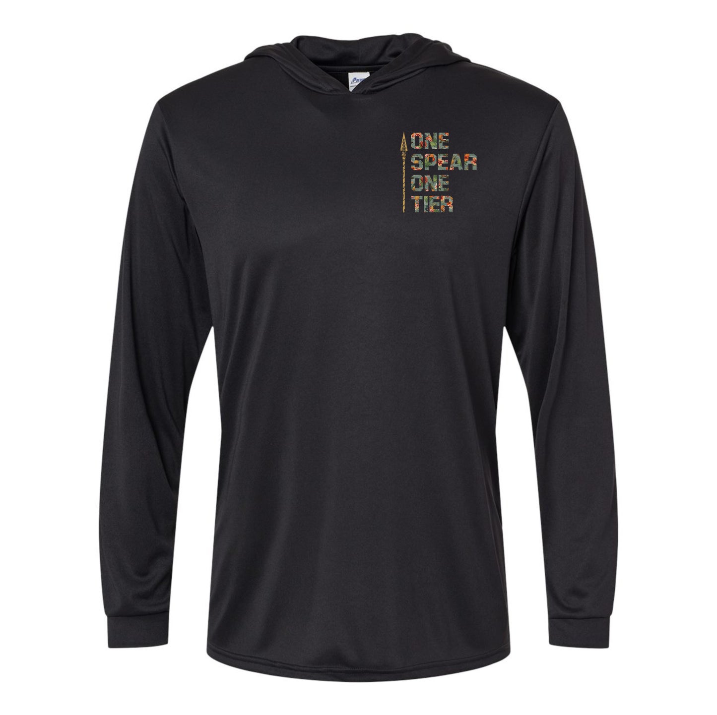 One Spear Surf Hawaiian Performance Hooded Long Sleeve