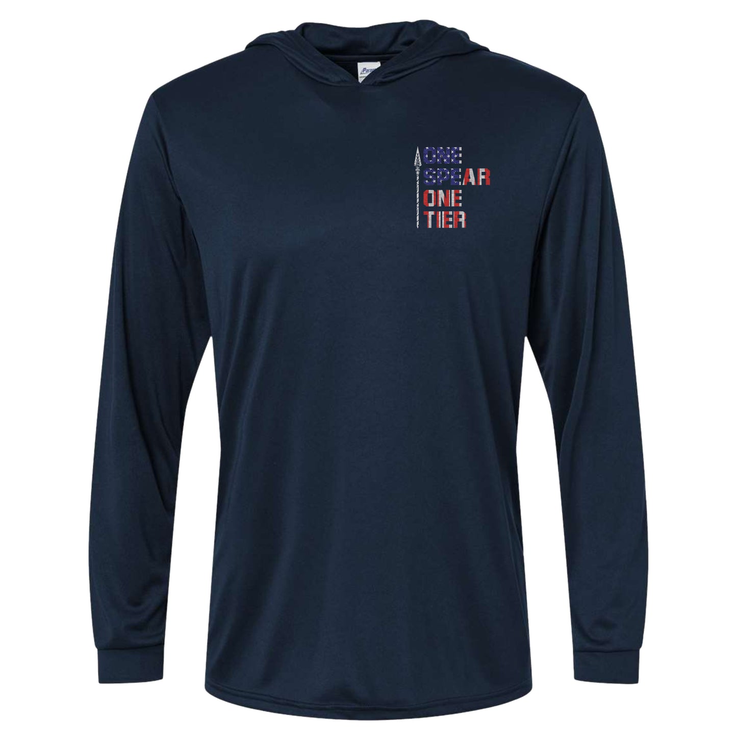 One Spear America Performance Hooded Long Sleeve