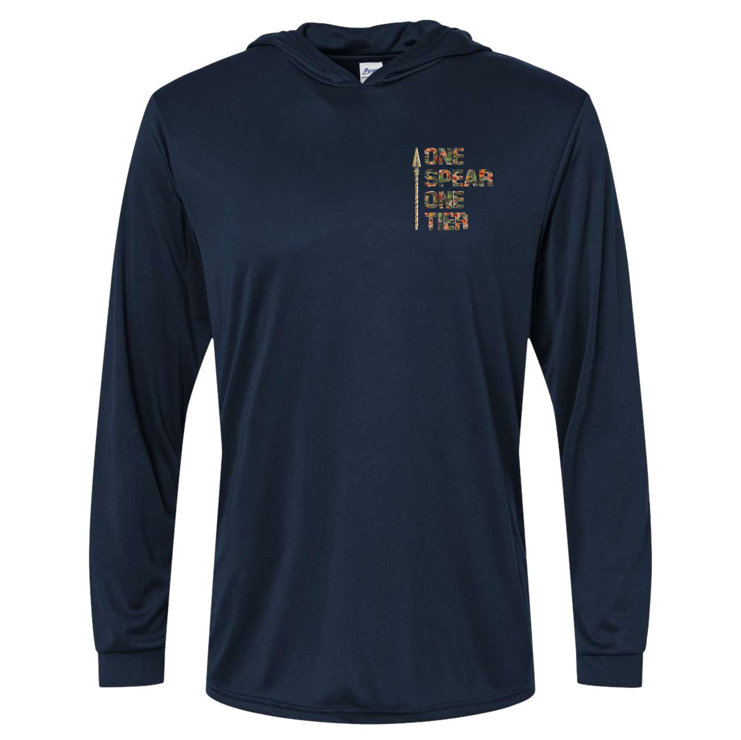 One Spear Jungle Hawaiian Performance Hooded Long Sleeve