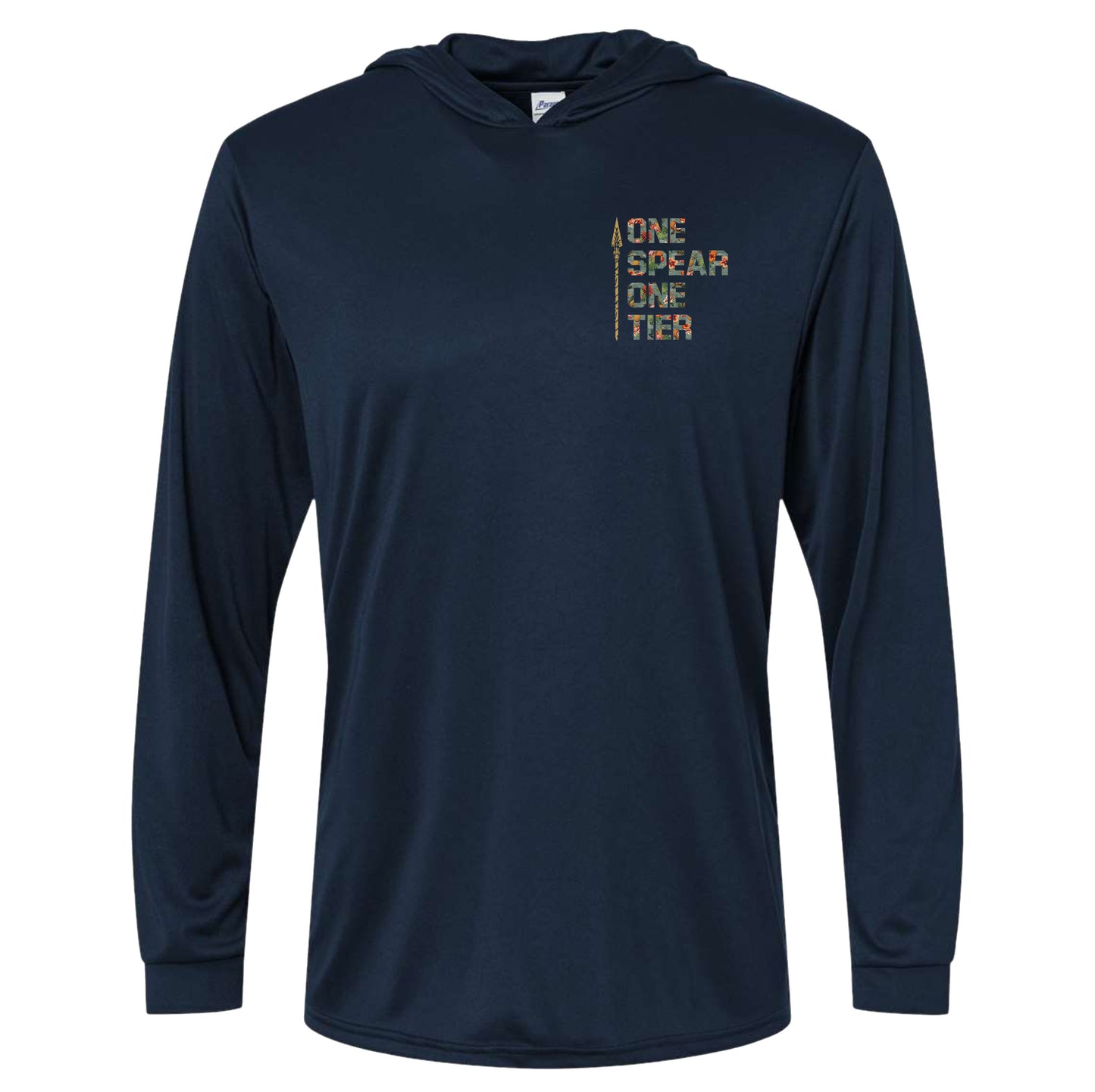 One Spear Surf Hawaiian Performance Hooded Long Sleeve