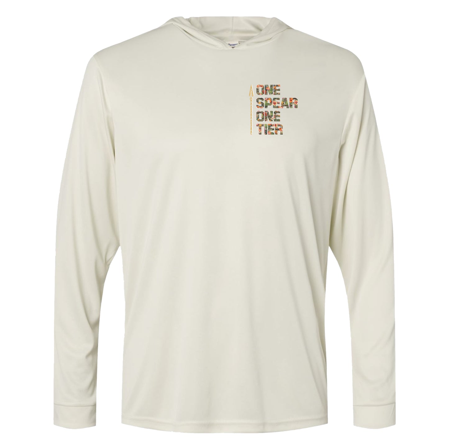One Spear Jungle Hawaiian Performance Hooded Long Sleeve