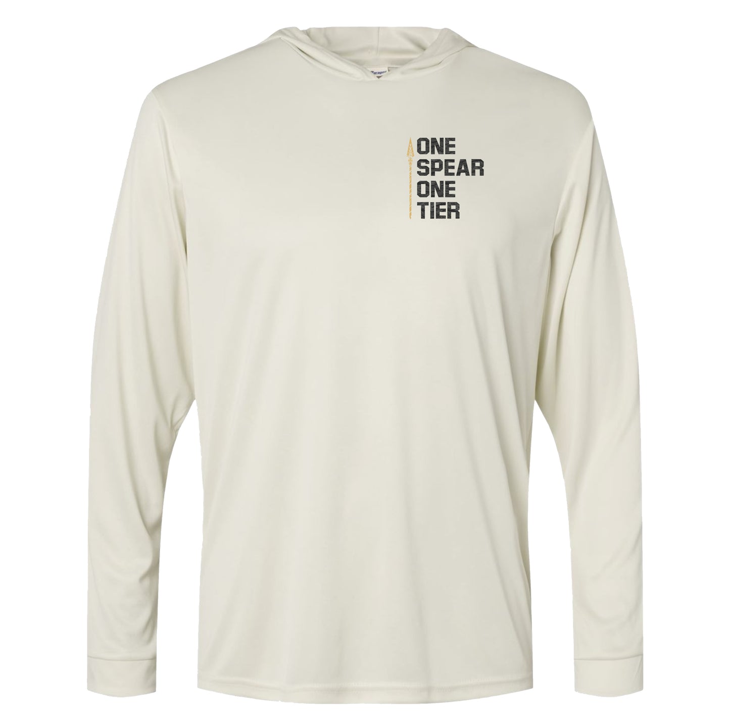 One Spear Midnight Tiger Performance Hooded Long Sleeve