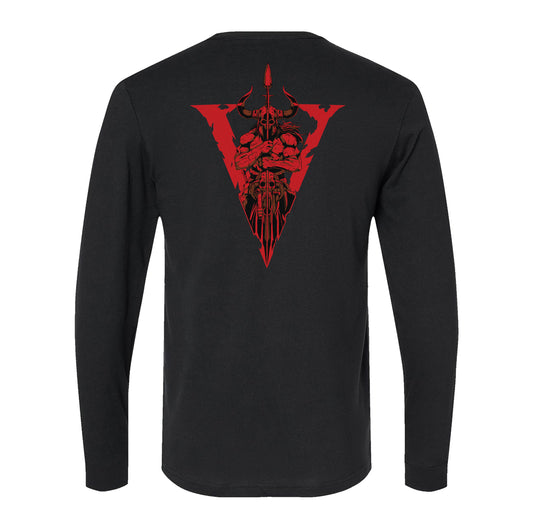 LTD Ed. Red Warrior Long Sleeve