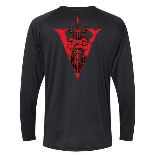LTD Ed. Red Warrior Performance Long Sleeve