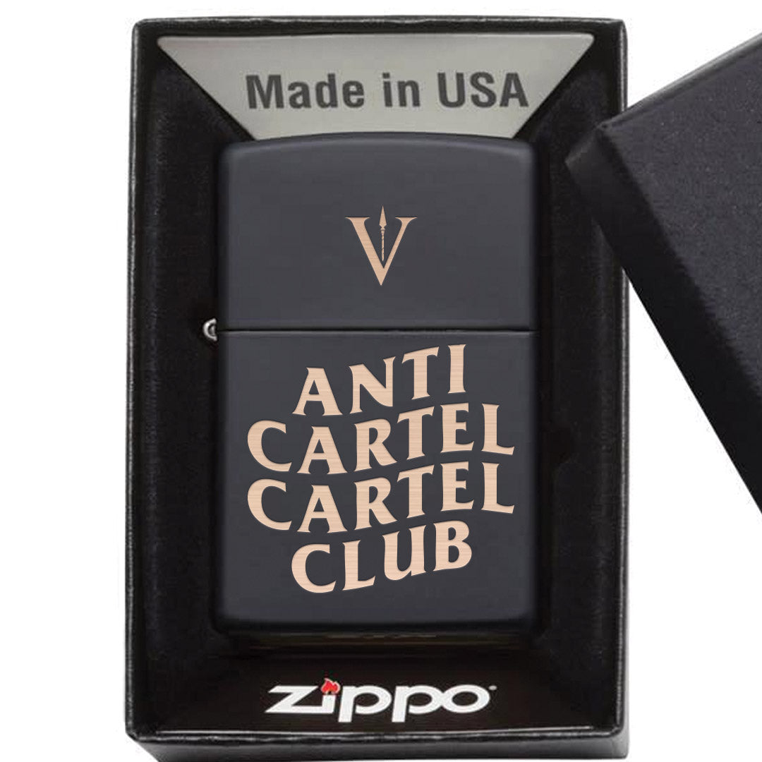 Anti Cartel Club Lighter