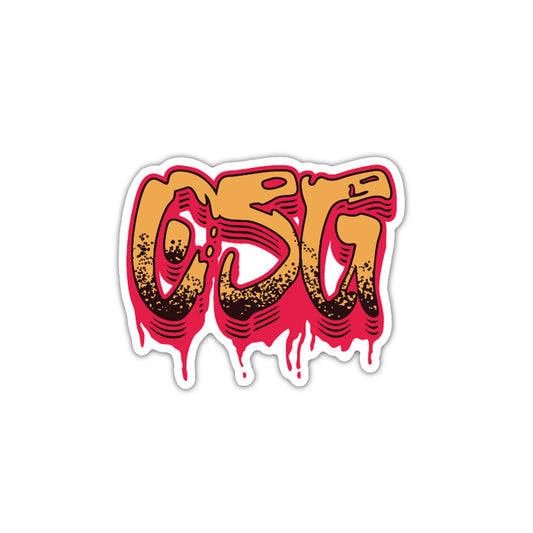 OSG Graffiti Logo Sticker