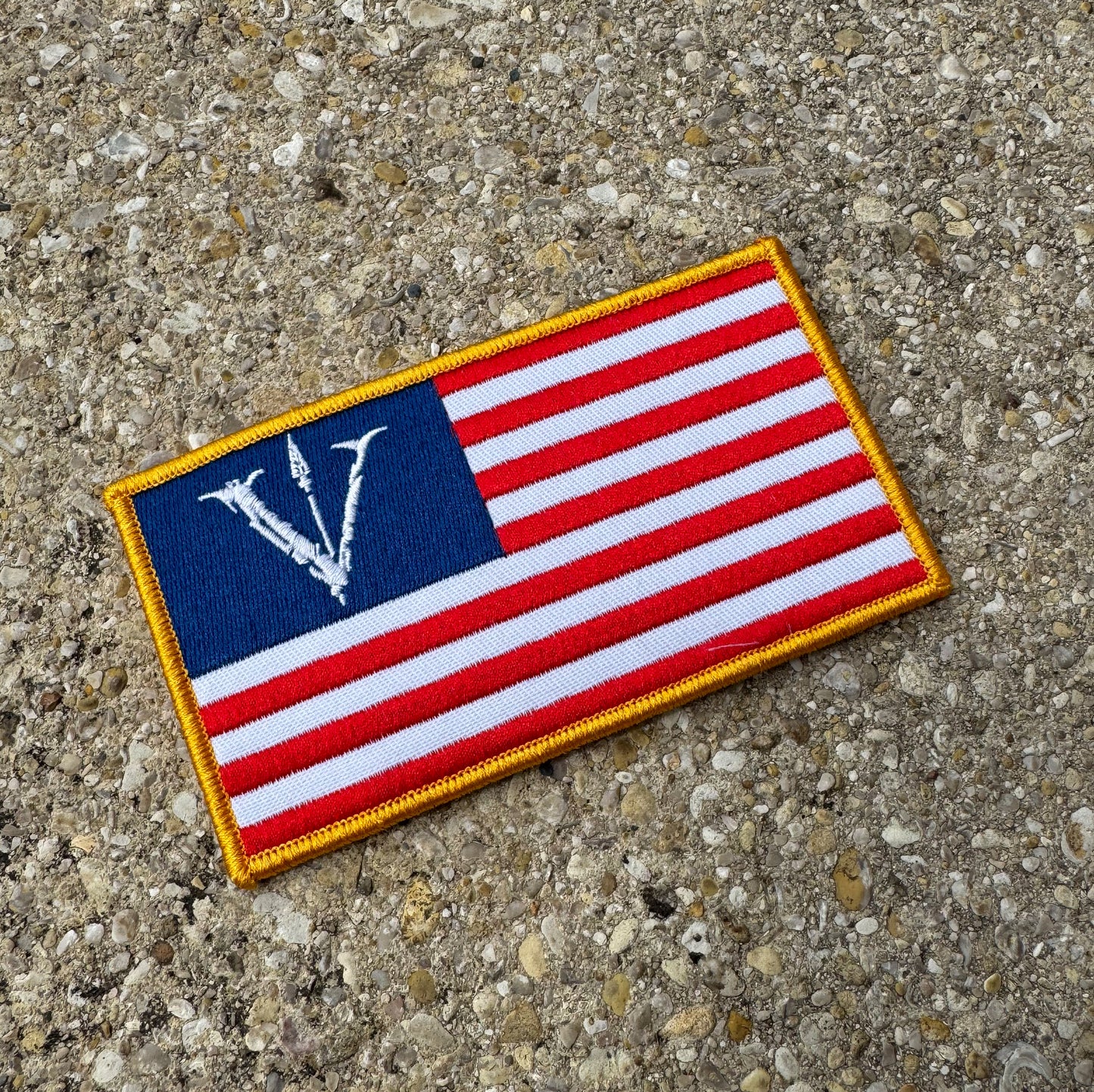 OSG V USA Flag Chest Patch