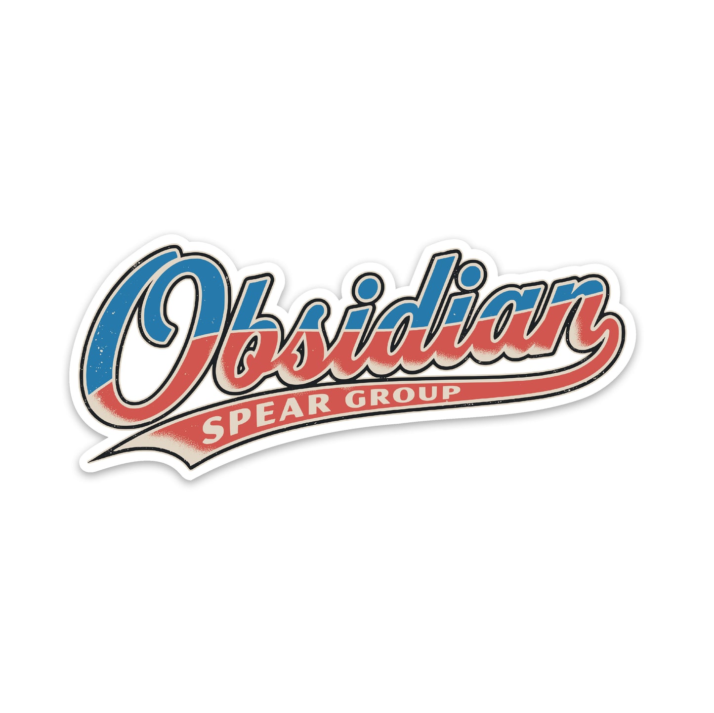 OSG Retro Baseball Sticker