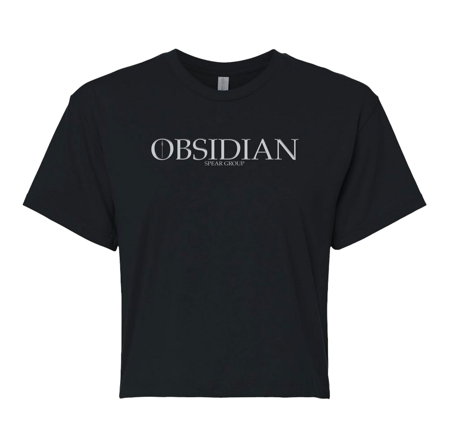 Obsidian Classic Roman Crop Top