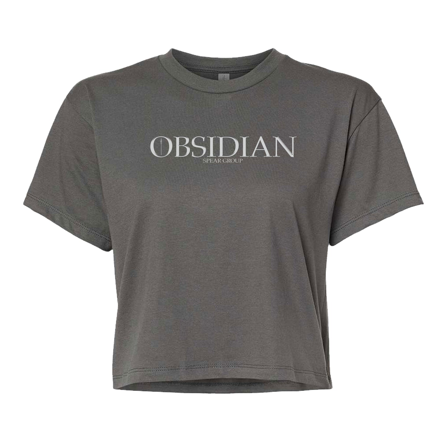 Obsidian Classic Roman Crop Top